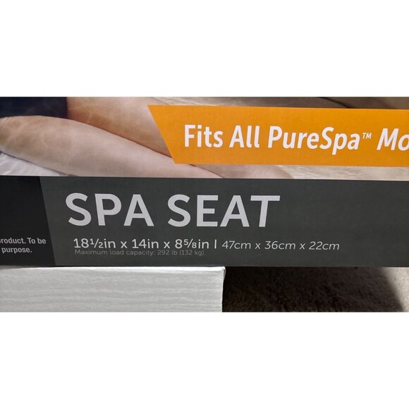 Adjustable Spa Seat Intex PureSpa Accessories Adjustable Height Slip Resistant - Picture 2 of 7